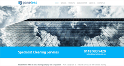 Desktop Screenshot of paneless.co.uk